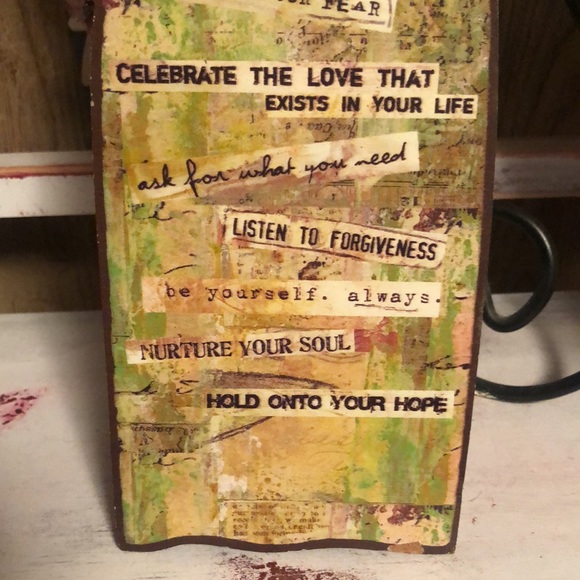 Beautiful “Kelly Rae Robert’s” Collection Wall Hanging Piece - Picture 6 of 13